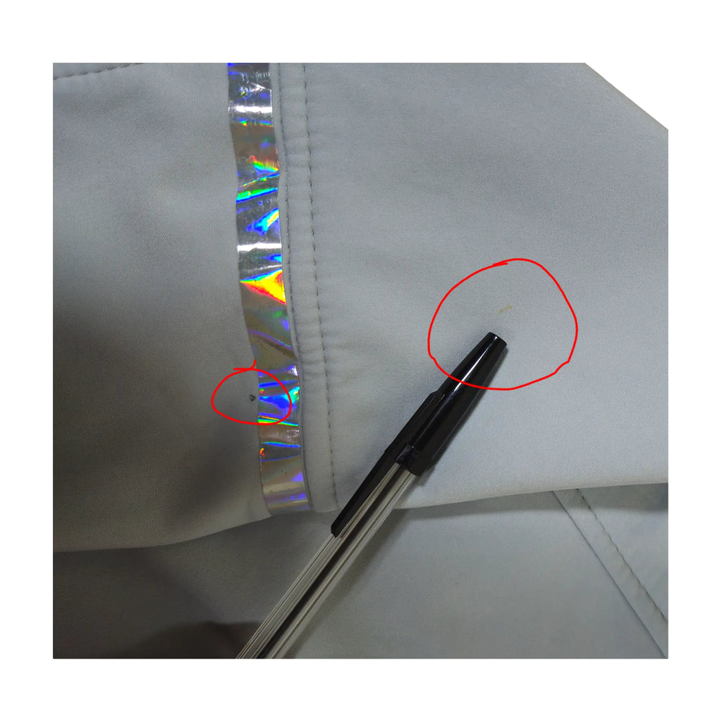 Vintage New Balance Iridescent Holographic Softshell Fleece Jacket