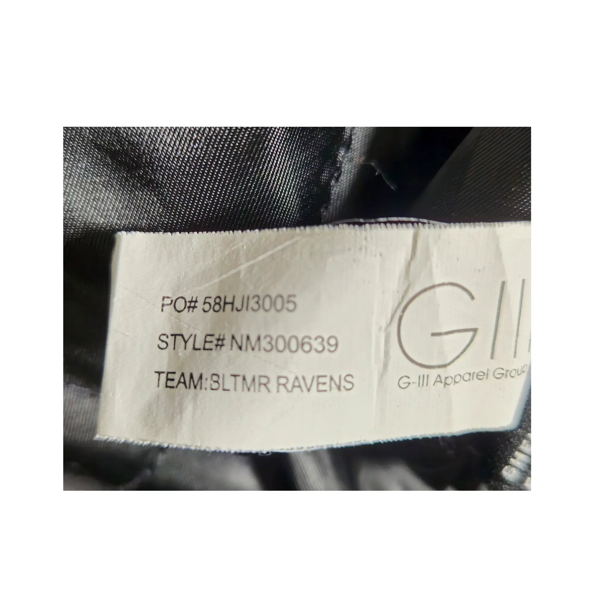 Retro G-III Baltimore Ravens Heavyweight Quilted Bomber Jacket