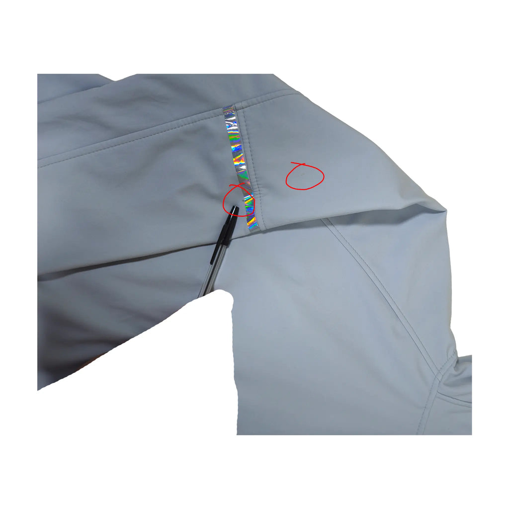 Vintage New Balance Iridescent Holographic Softshell Fleece Jacket