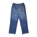 Vintage Y2K "Here & There" C&A South Academy Embroidered Carpenter Skater Jeans