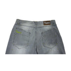 Vintage Y2K Coogi Contrast-Stitch Faded Grey Baggy Jeans