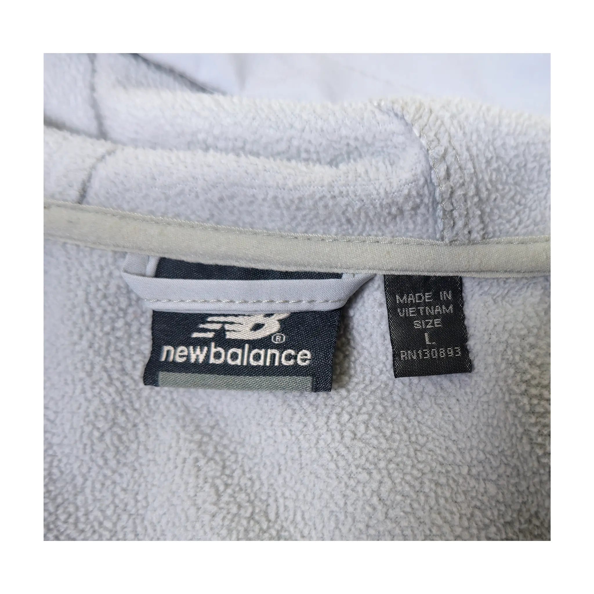 Vintage New Balance Iridescent Holographic Softshell Fleece Jacket