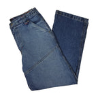 Vintage Y2K "Here & There" C&A South Academy Embroidered Carpenter Skater Jeans