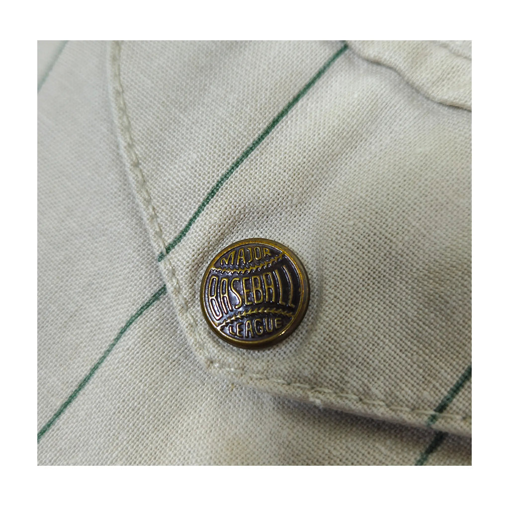 Vintage 90s Mirage "First String" Oakland A's Reversible World Series Bomber Jacket