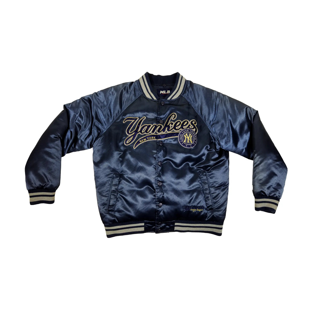 MLB Korea New York Yankees Satin Bomber Jacket