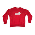 Puma Red & White Sport Pullover