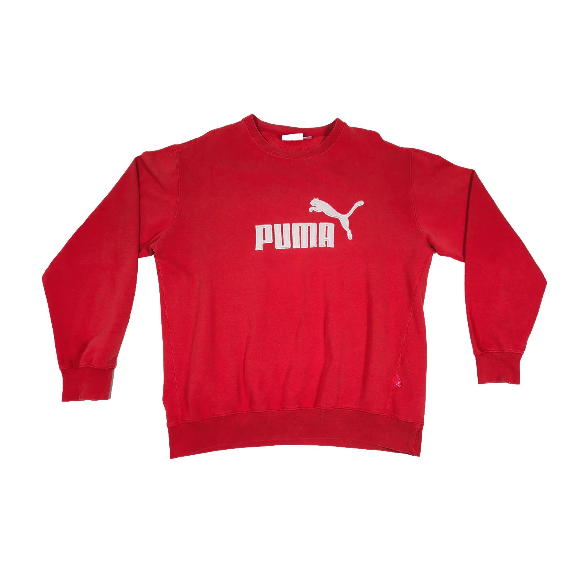 Puma Red & White Sport Pullover