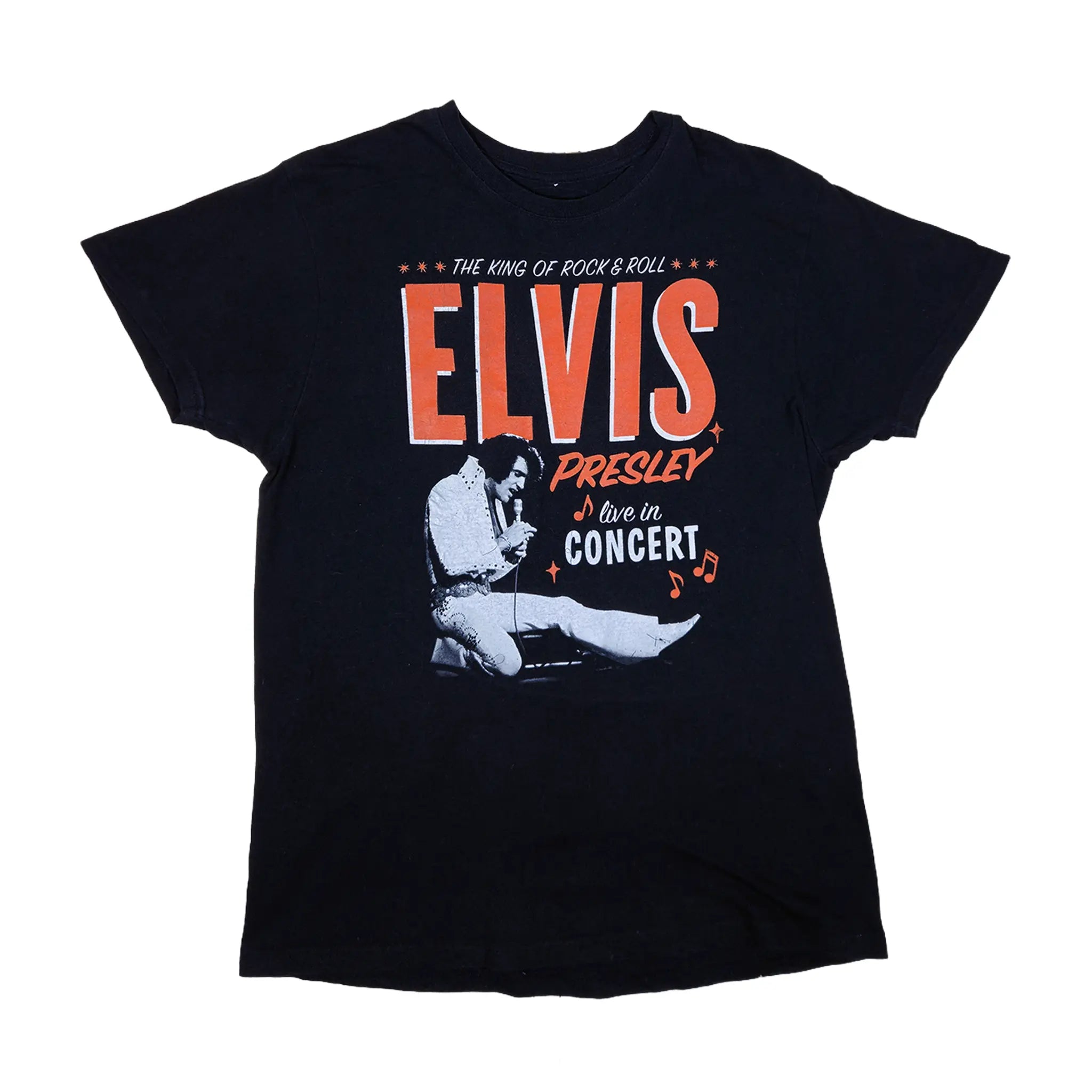 Official Elvis Presley "Live in Concert" Graphic Tee