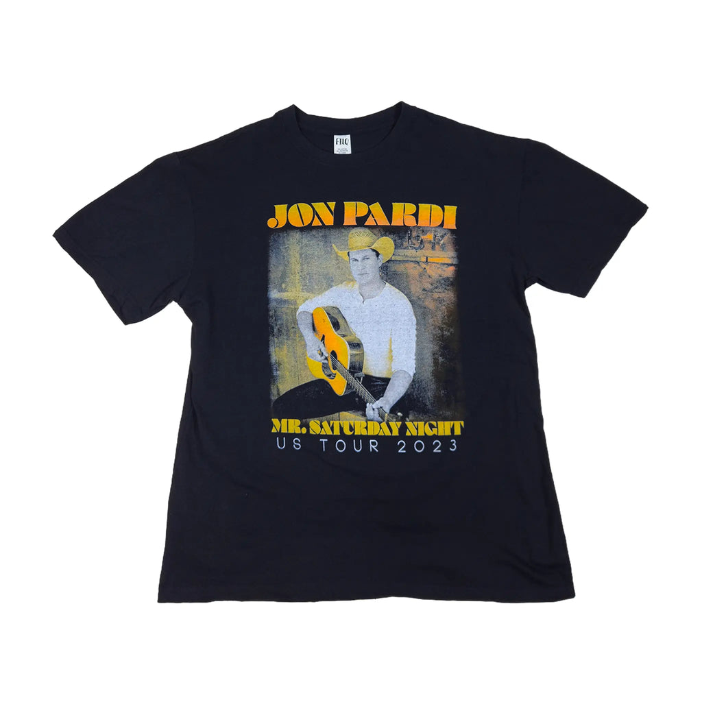 Official Jon Pardi 2023 "Mr. Saturday Night" Tour Tee