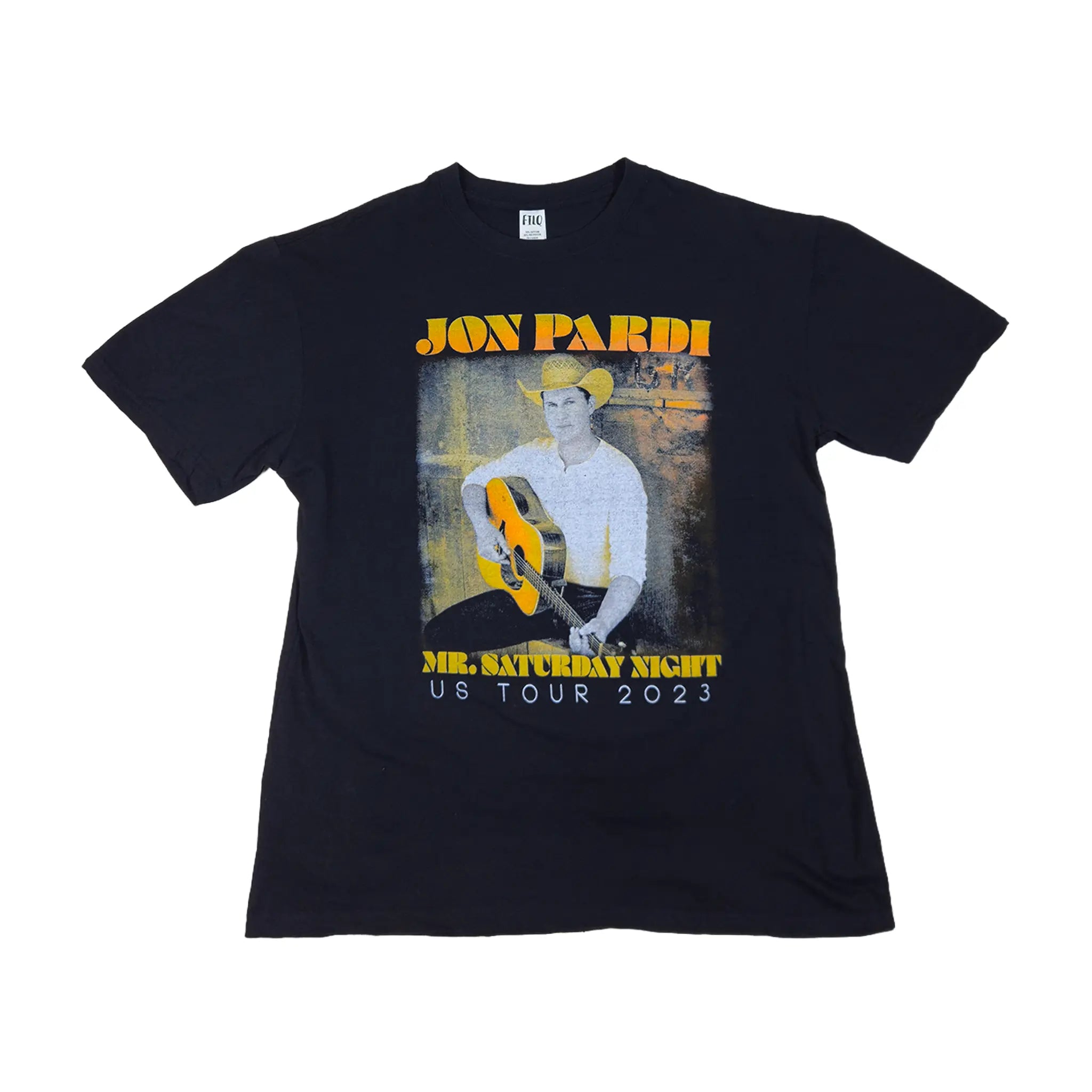 Official Jon Pardi 2023 "Mr. Saturday Night" Tour Tee