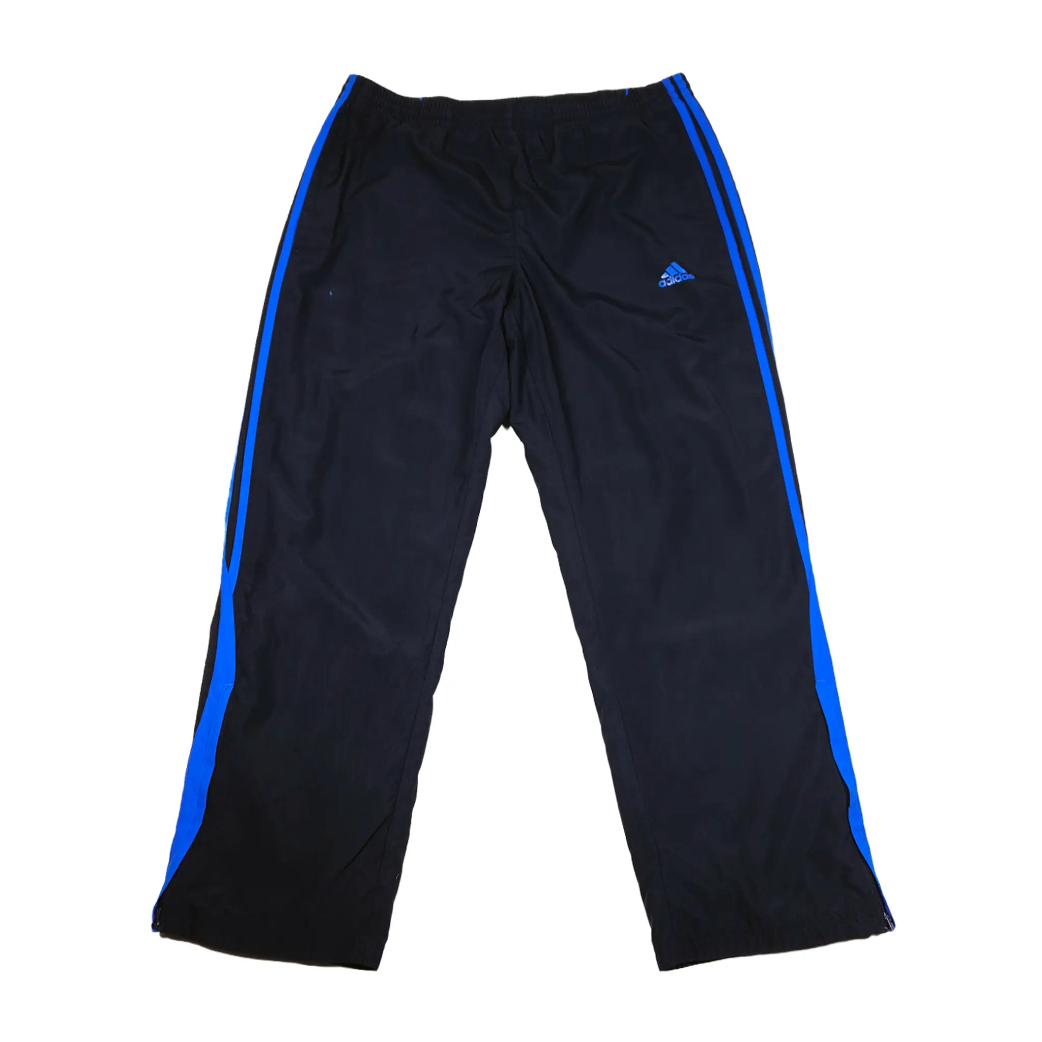Adidas Blue 3-Stripe Windbreaker Trousers