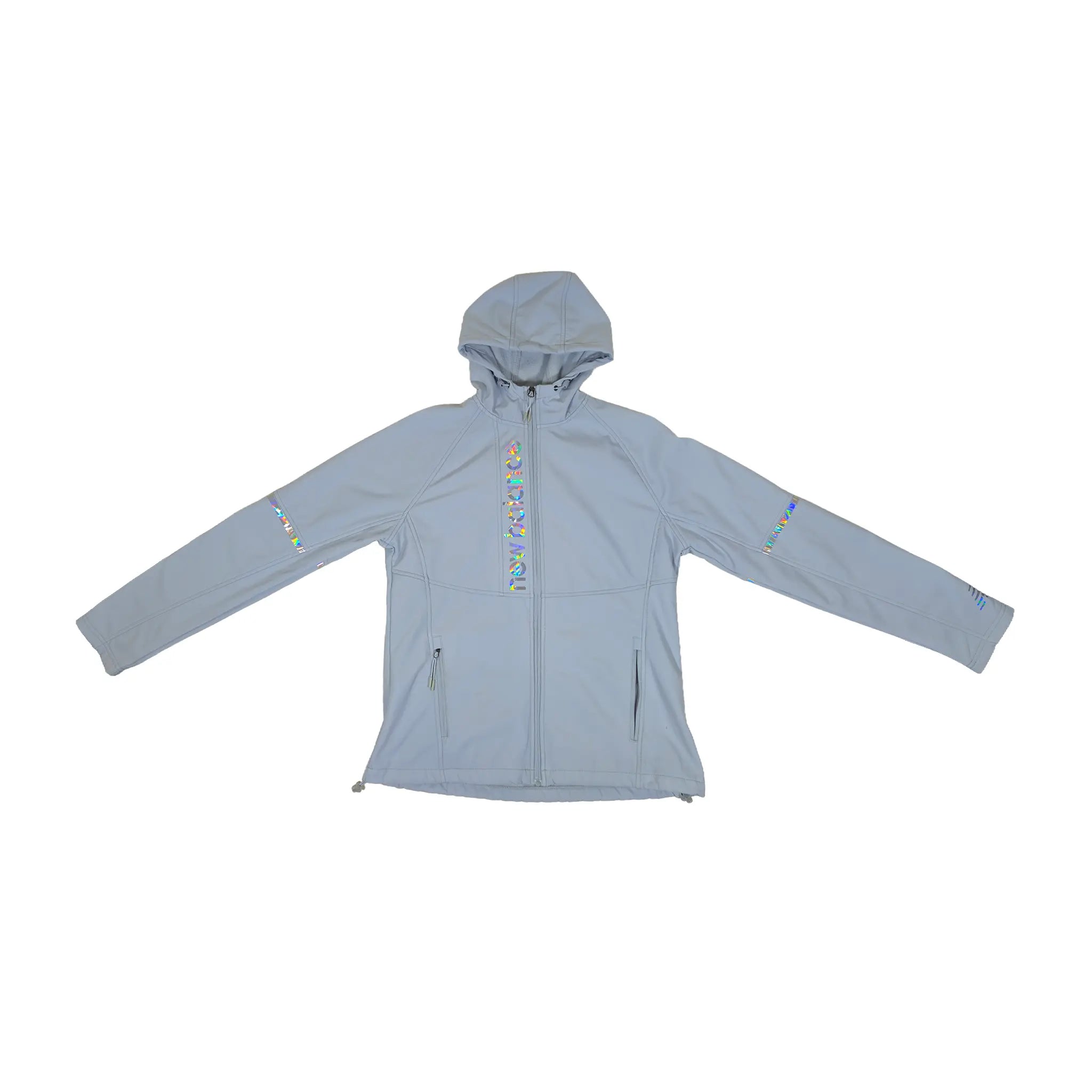 Vintage New Balance Iridescent Holographic Softshell Fleece Jacket