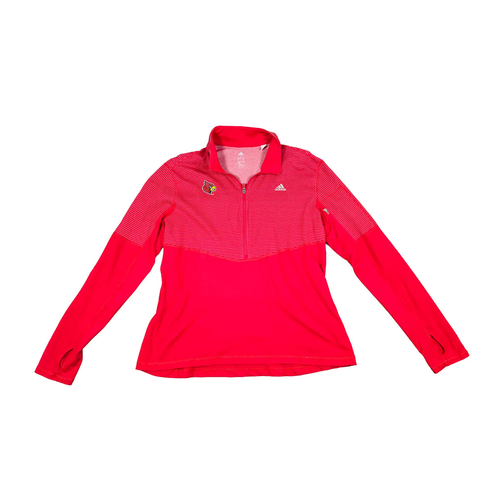 Adidas Louisville Cardinals NCAA 1/2 Zip Training Top