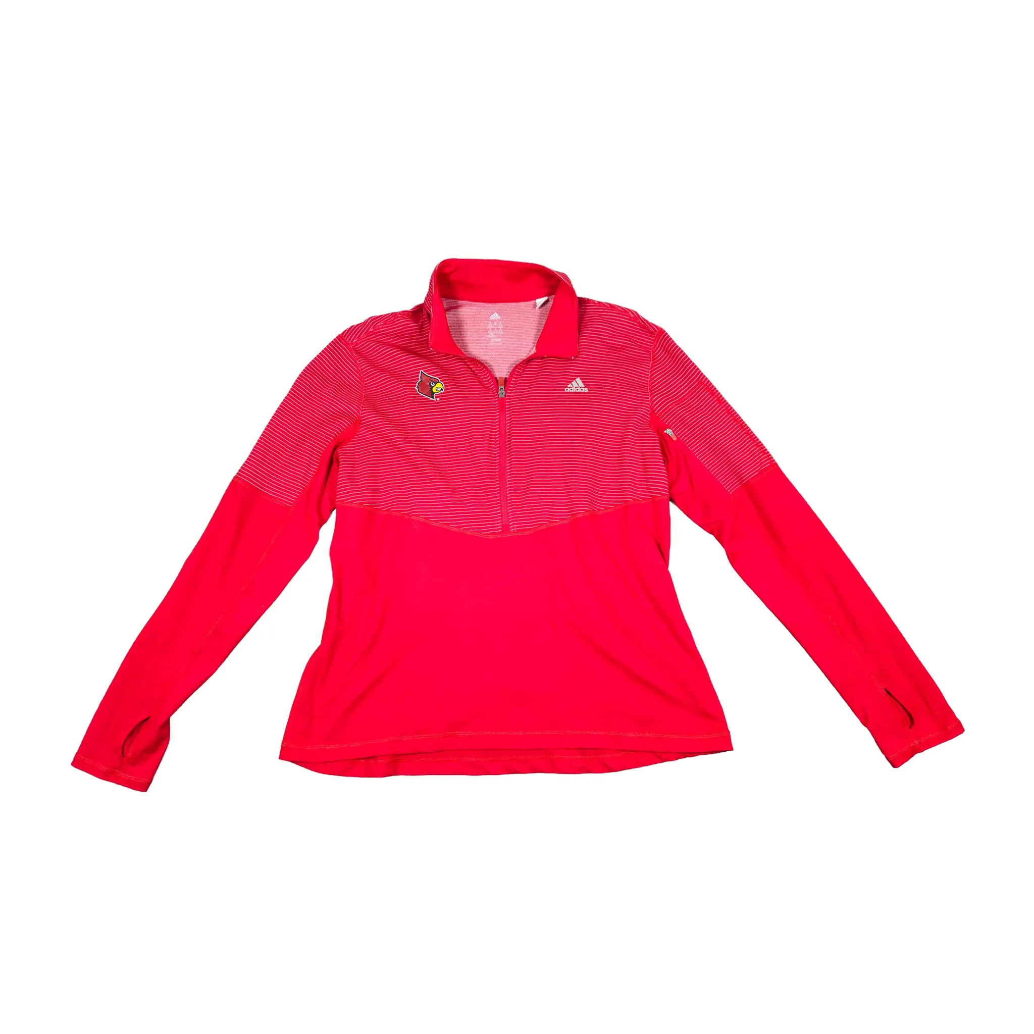 Adidas Louisville Cardinals NCAA 1/2 Zip Training Top