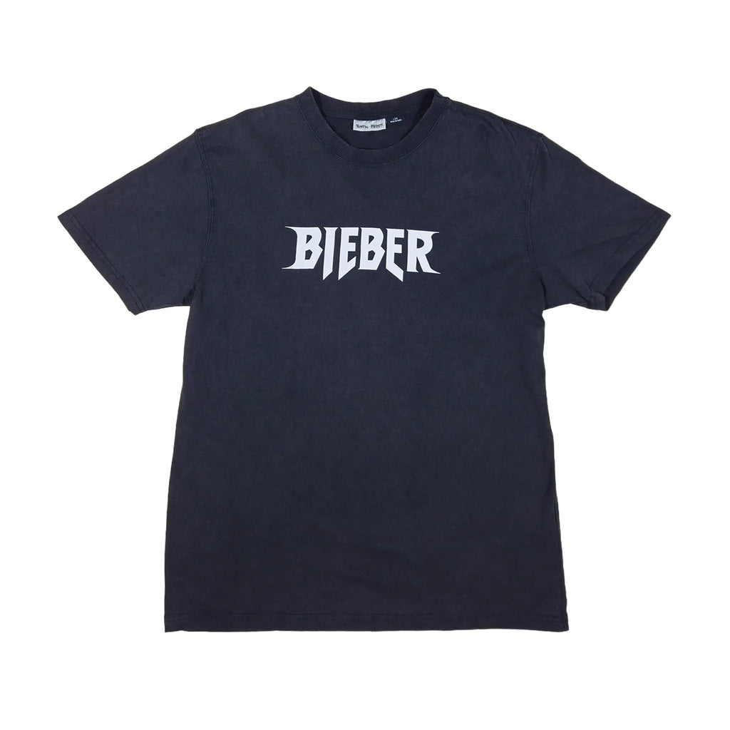 Justin Bieber "Purpose Tour" Gothic Logo Tee