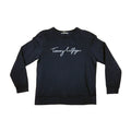Tommy Hilfiger Navy Cursive Embroidery Sweatshirt
