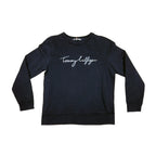Tommy Hilfiger Navy Cursive Embroidery Sweatshirt