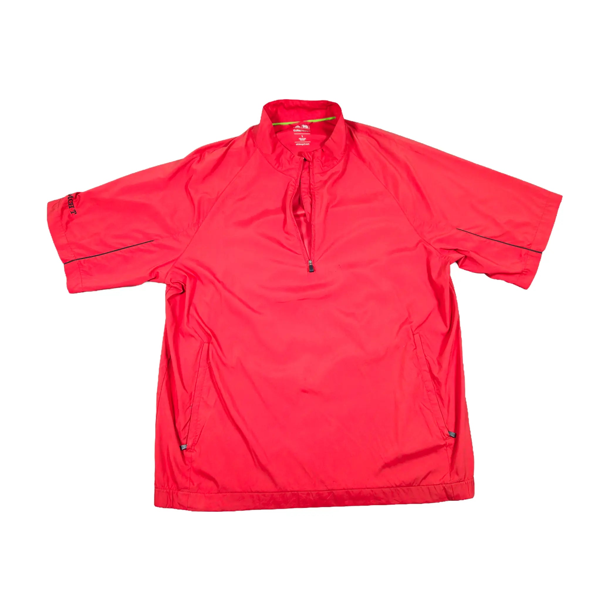 Adidas Louisville Cardinals "Coach T" Team Issued Wind Shirt