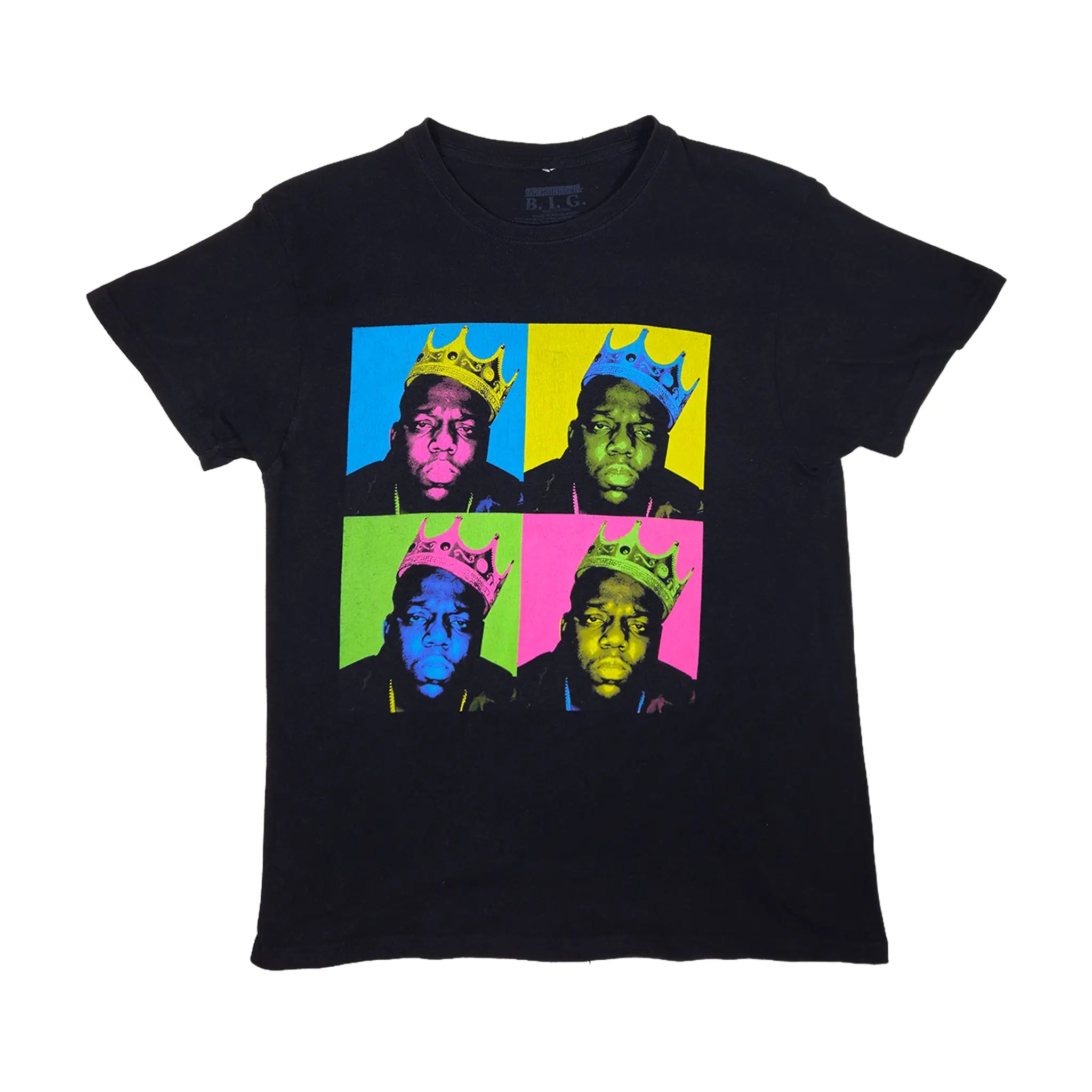 The Notorious B.I.G. Pop-Art Crown Graphic Tee