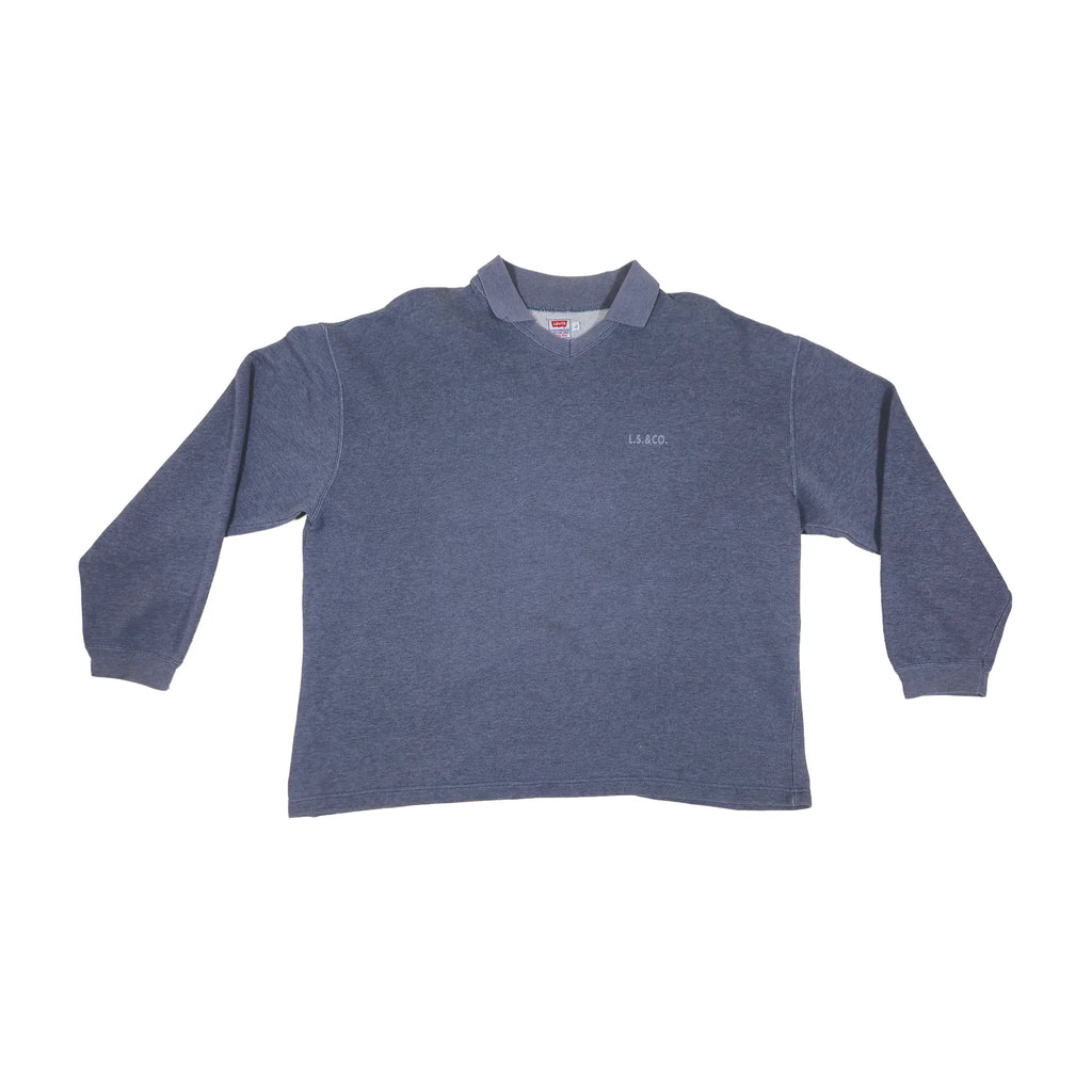 Vintage Levi’s Cropped Collared Sweatshirt