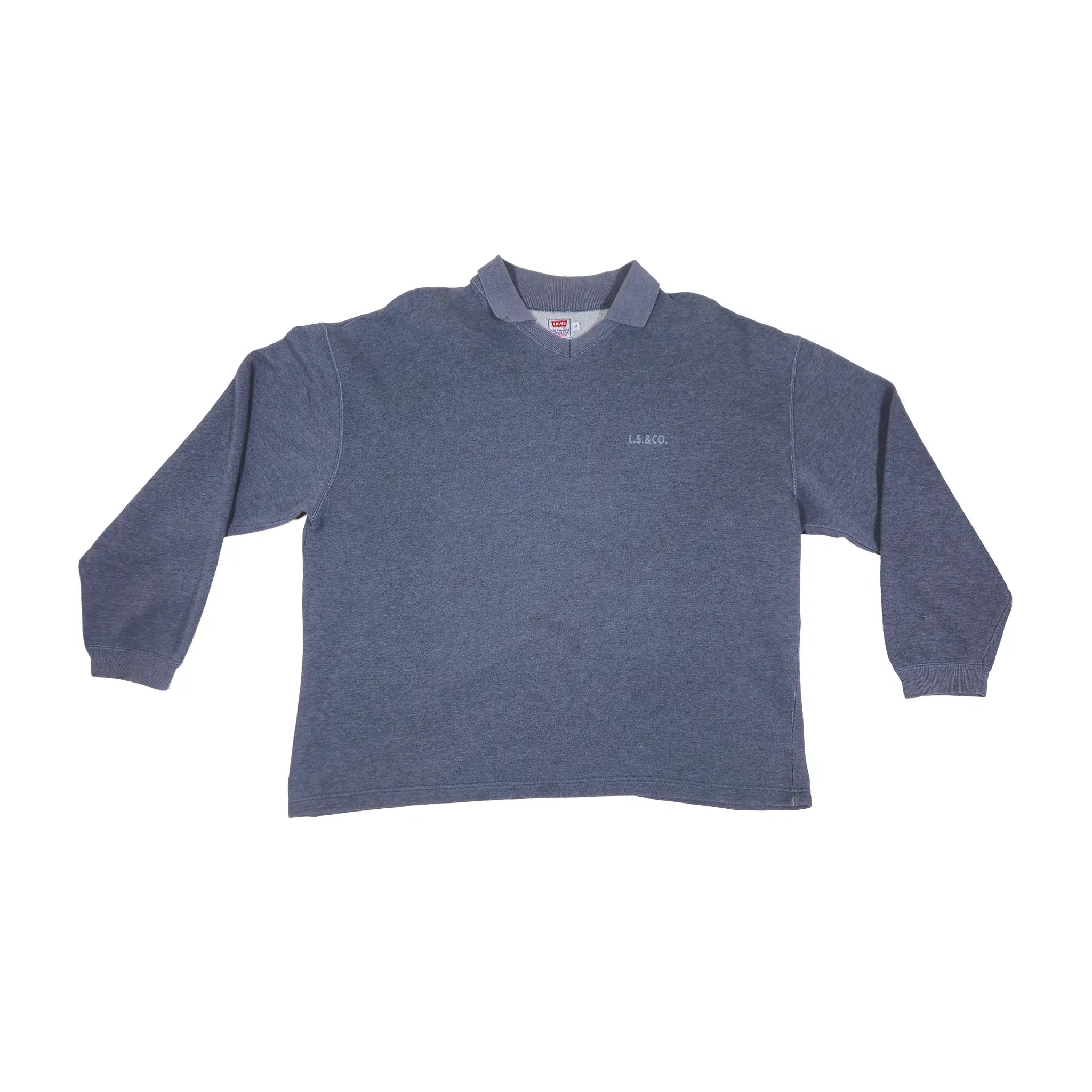 Vintage Levi’s Cropped Collared Sweatshirt