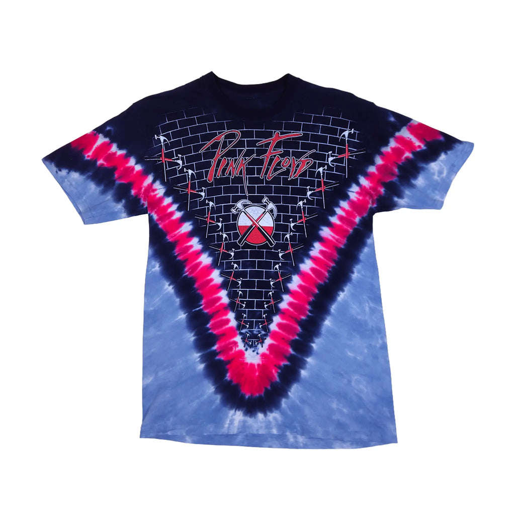 2016 Liquid Blue Pink Floyd Marching Hammers Graphic T-Shirt