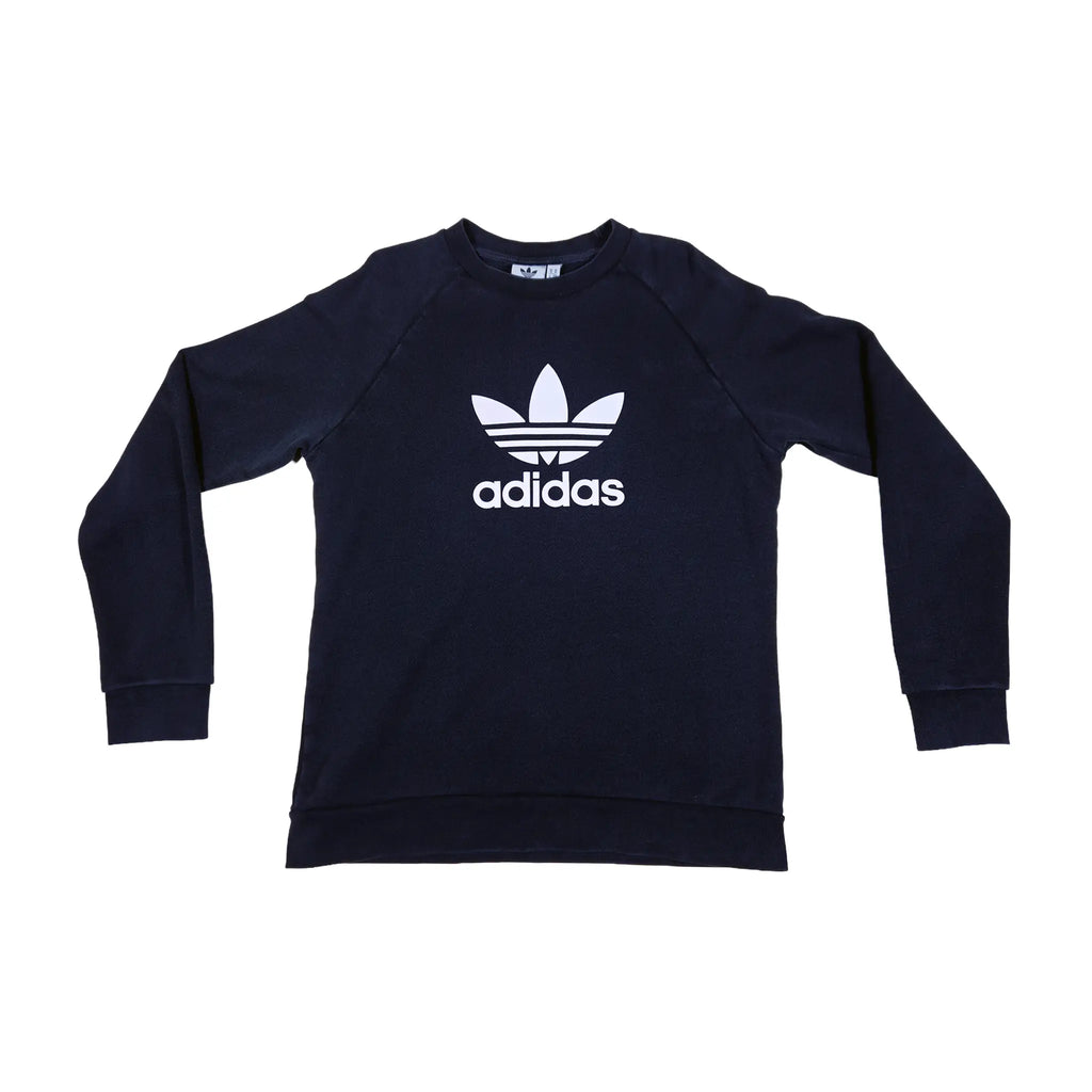 Adidas Black Trefoil Logo Sweatshirt