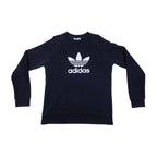 Adidas Black Trefoil Logo Sweatshirt