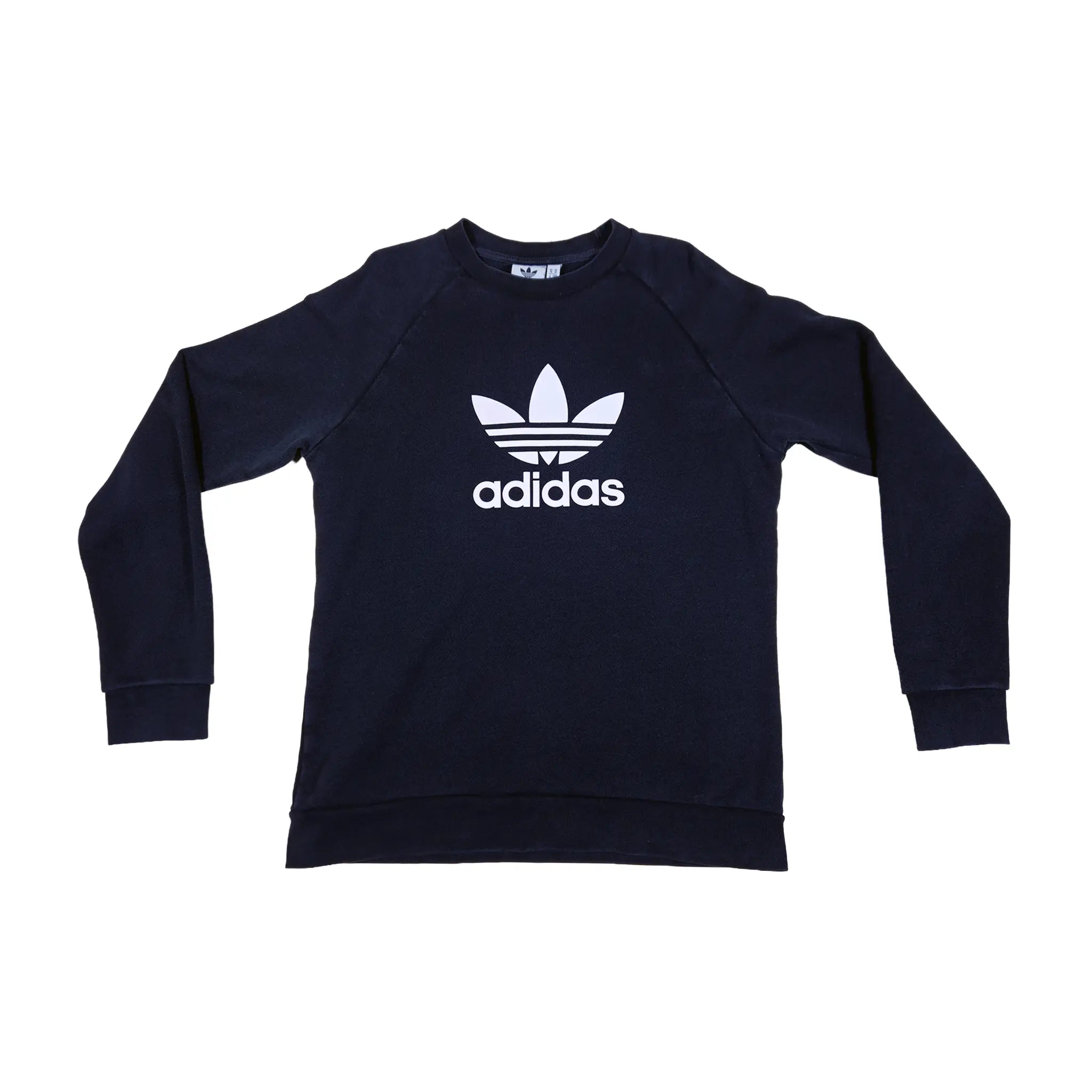 Adidas Black Trefoil Logo Sweatshirt