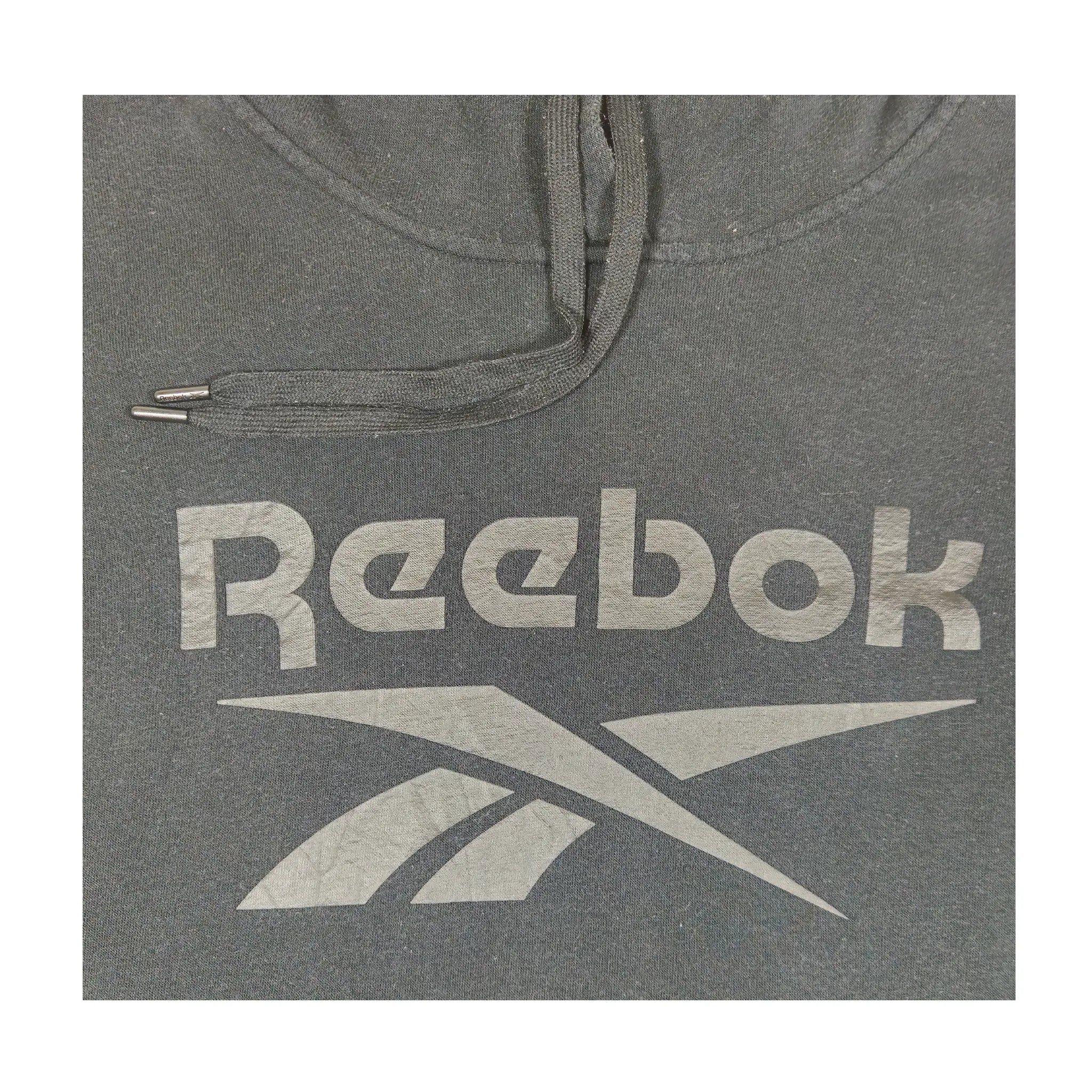 Reebok Black Core Logo Hoodie