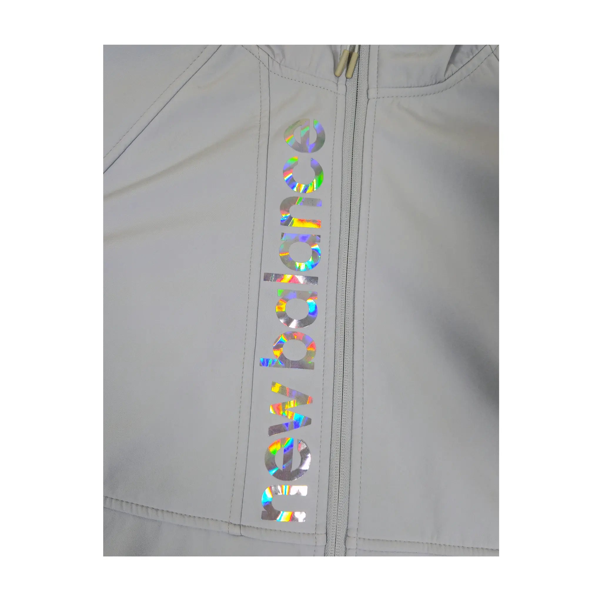 Vintage New Balance Iridescent Holographic Softshell Fleece Jacket