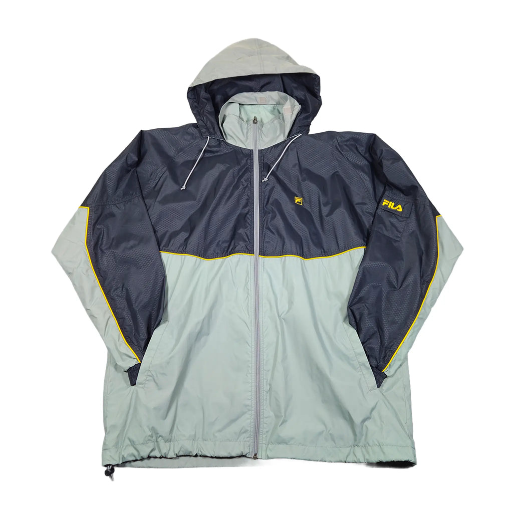 Vintage Y2K Fila Color-Block Shell Jacket