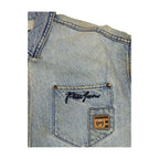Vintage Phat Farm Archival Utility Tactical Buckle XXL Denim Jacket