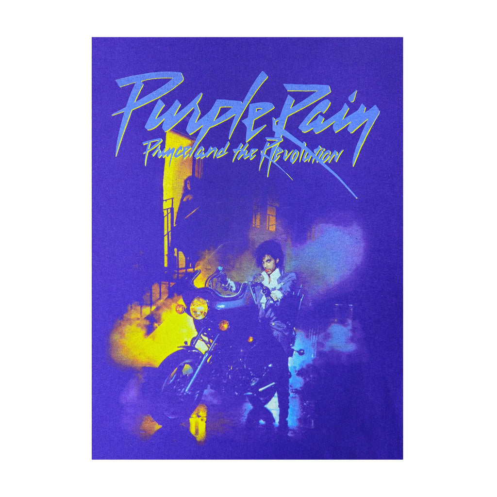 Official Prince "Purple Rain" Album Cover Graphic Tee