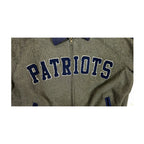 Retro Mid-2000s Patriots Heavyweight Wool Bomber Jacket