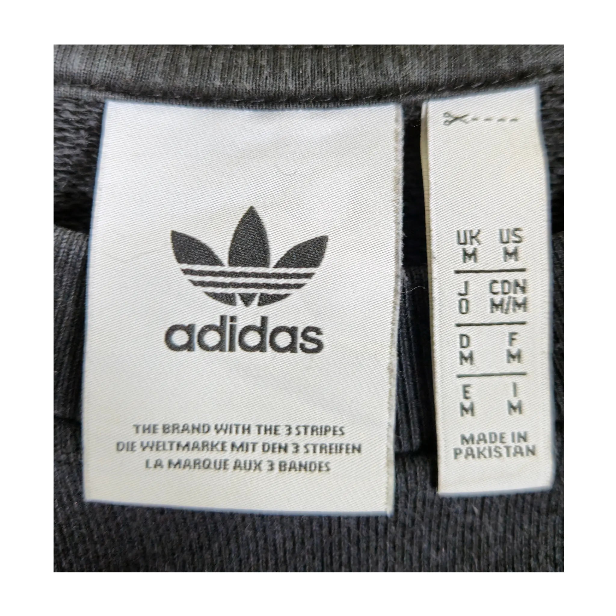 Adidas Black Trefoil Logo Sweatshirt