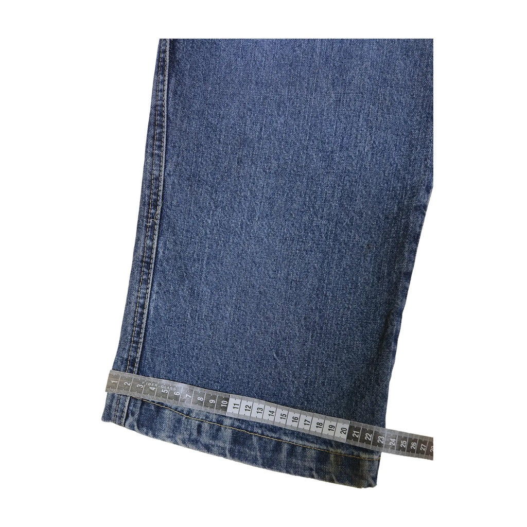Vintage Y2K "Here & There" C&A South Academy Embroidered Carpenter Skater Jeans