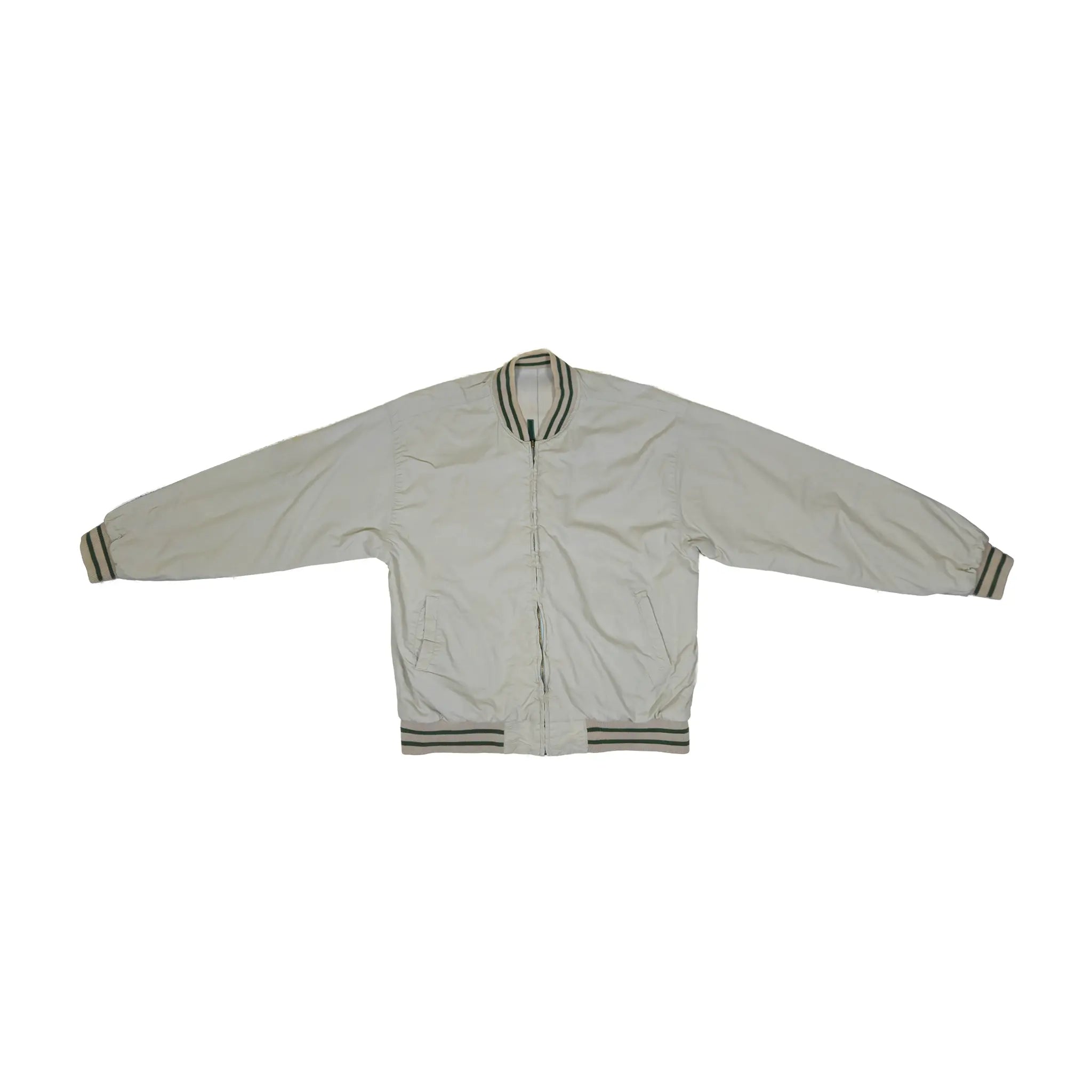 Vintage 90s Mirage "First String" Oakland A's Reversible World Series Bomber Jacket