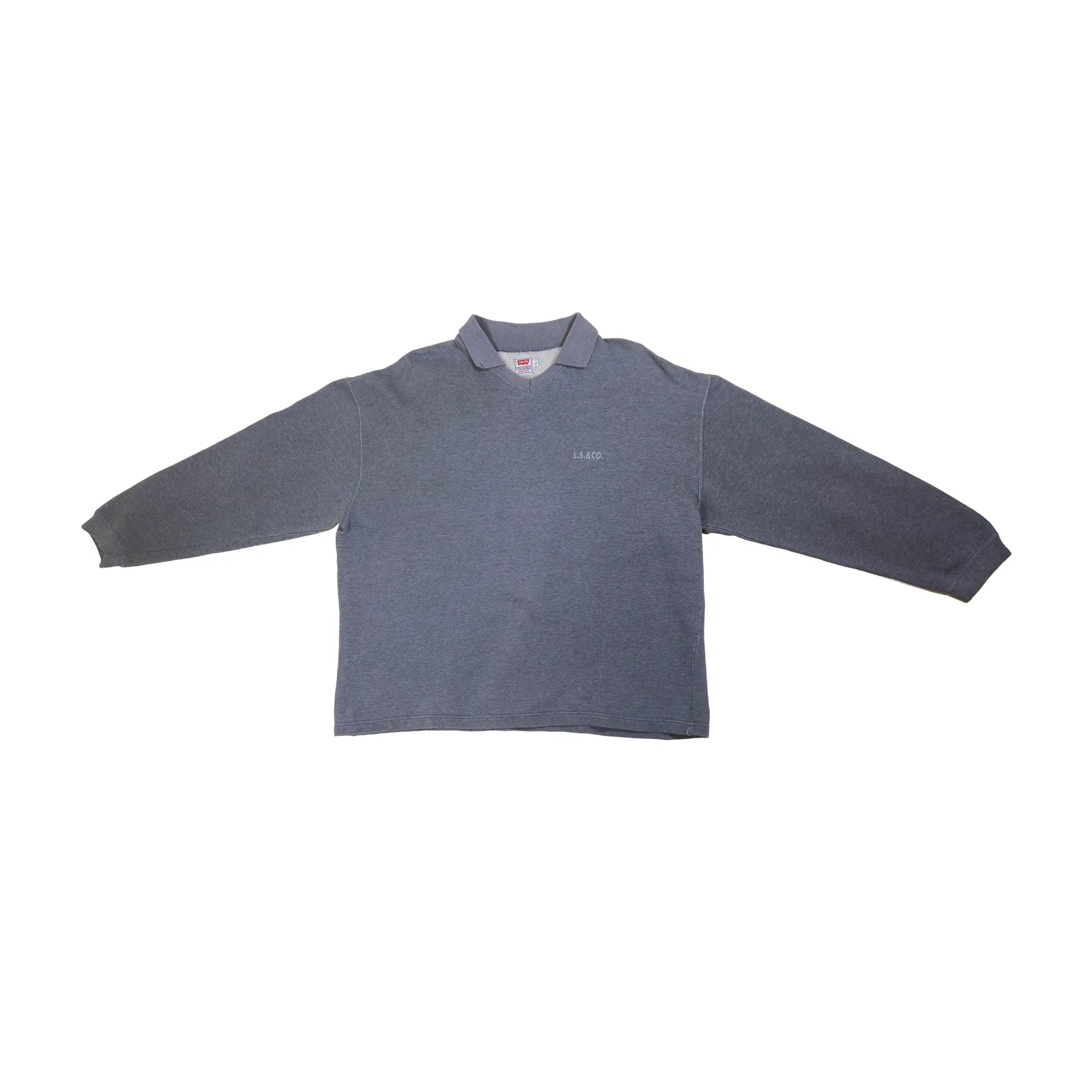 Vintage Levi’s Cropped Collared Sweatshirt