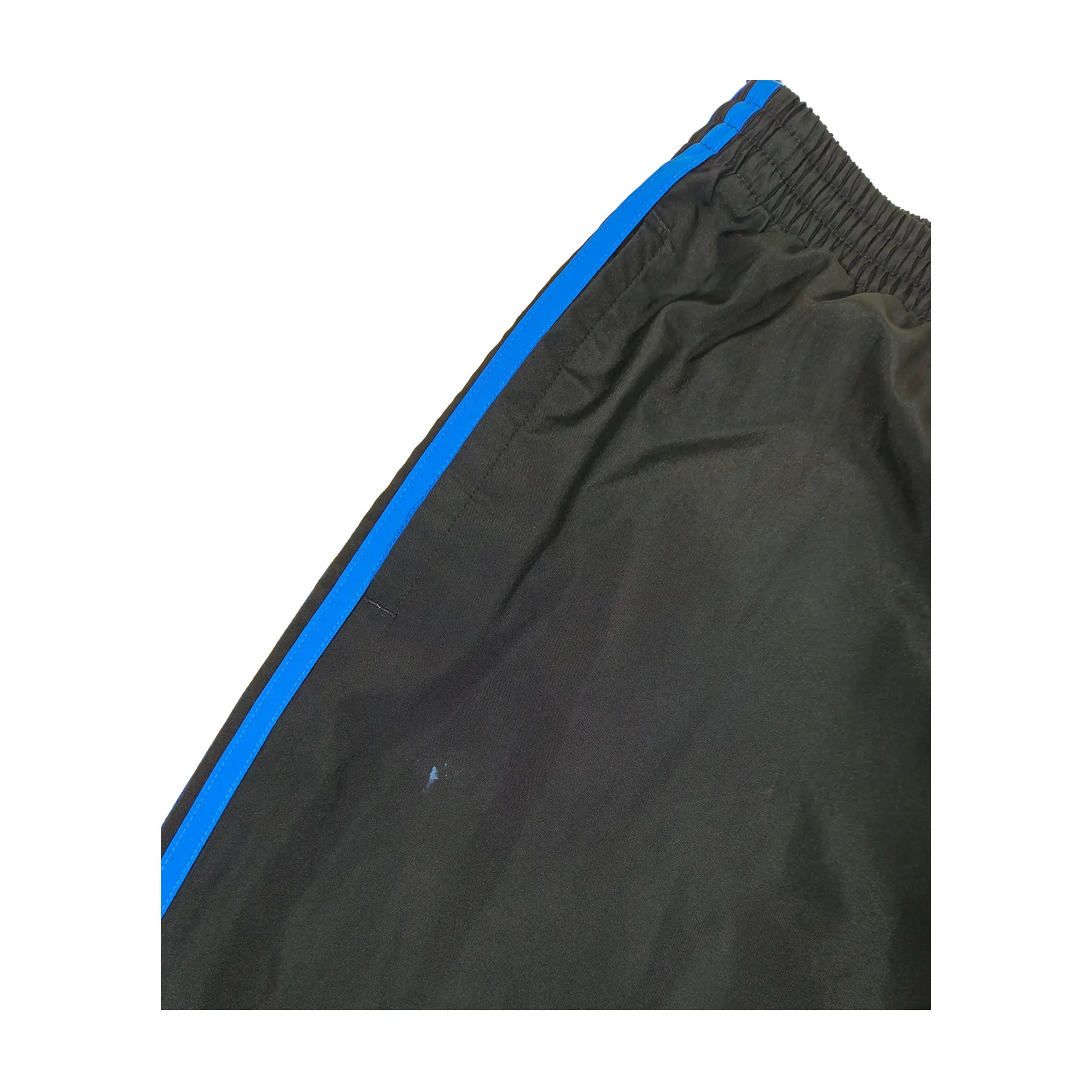 Adidas Blue 3-Stripe Windbreaker Trousers