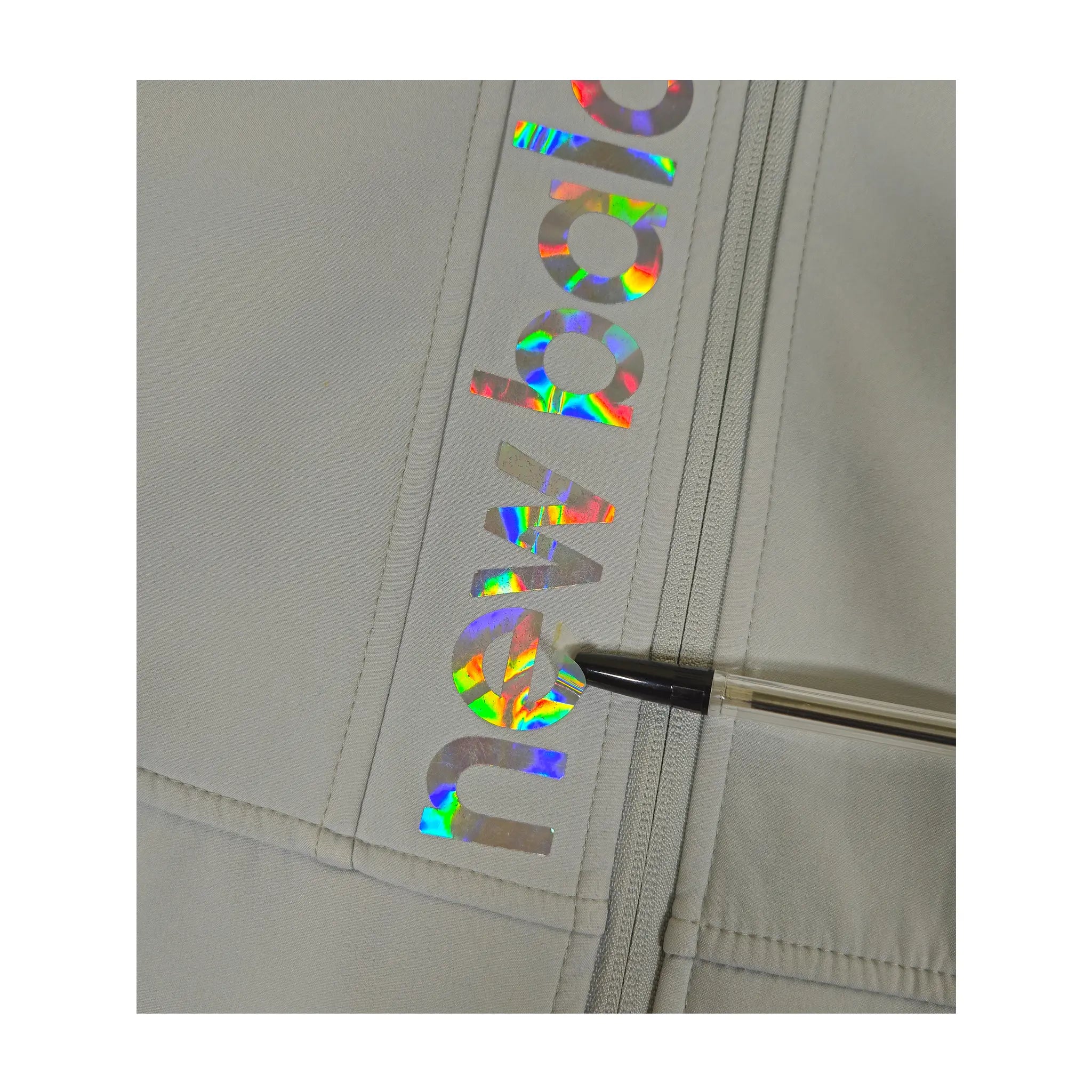 Vintage New Balance Iridescent Holographic Softshell Fleece Jacket
