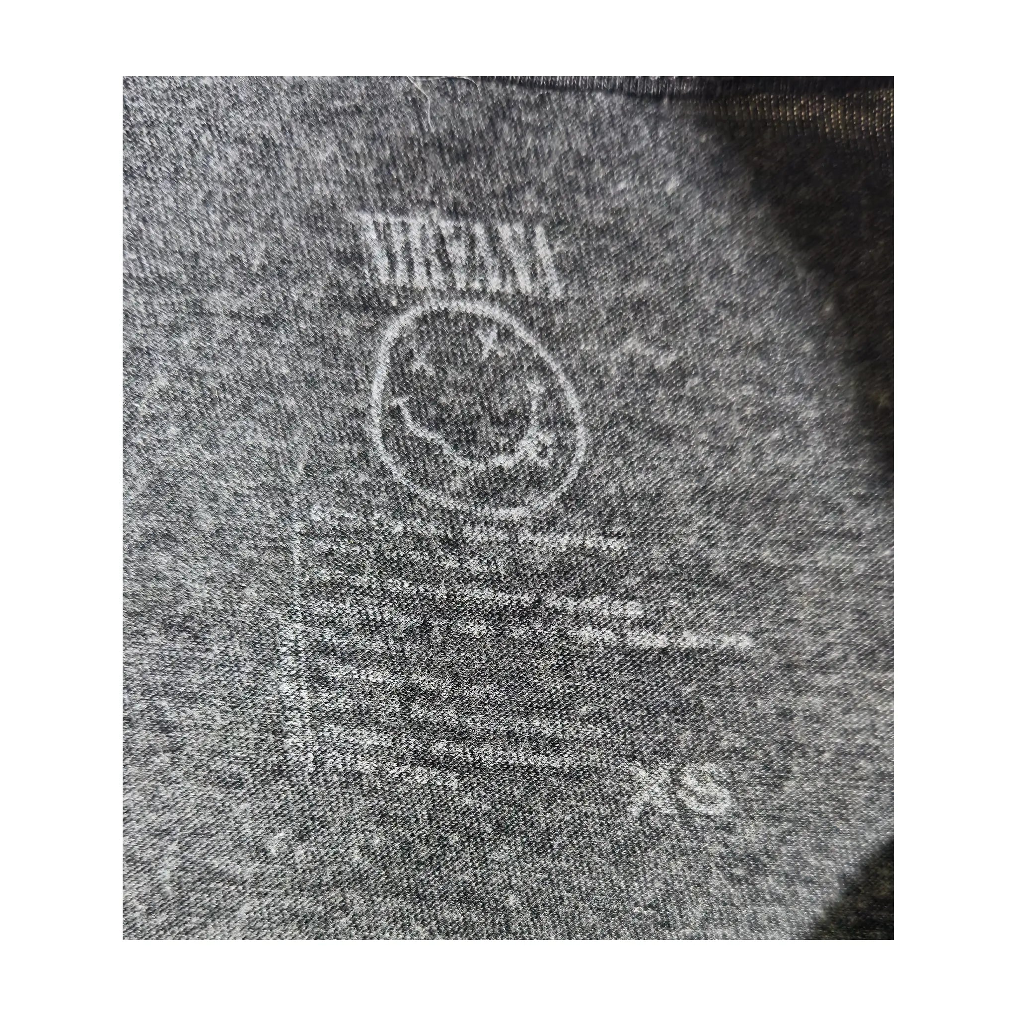 Nirvana Multi-Color Swirl Smiley Logo Graphic T-Shirt