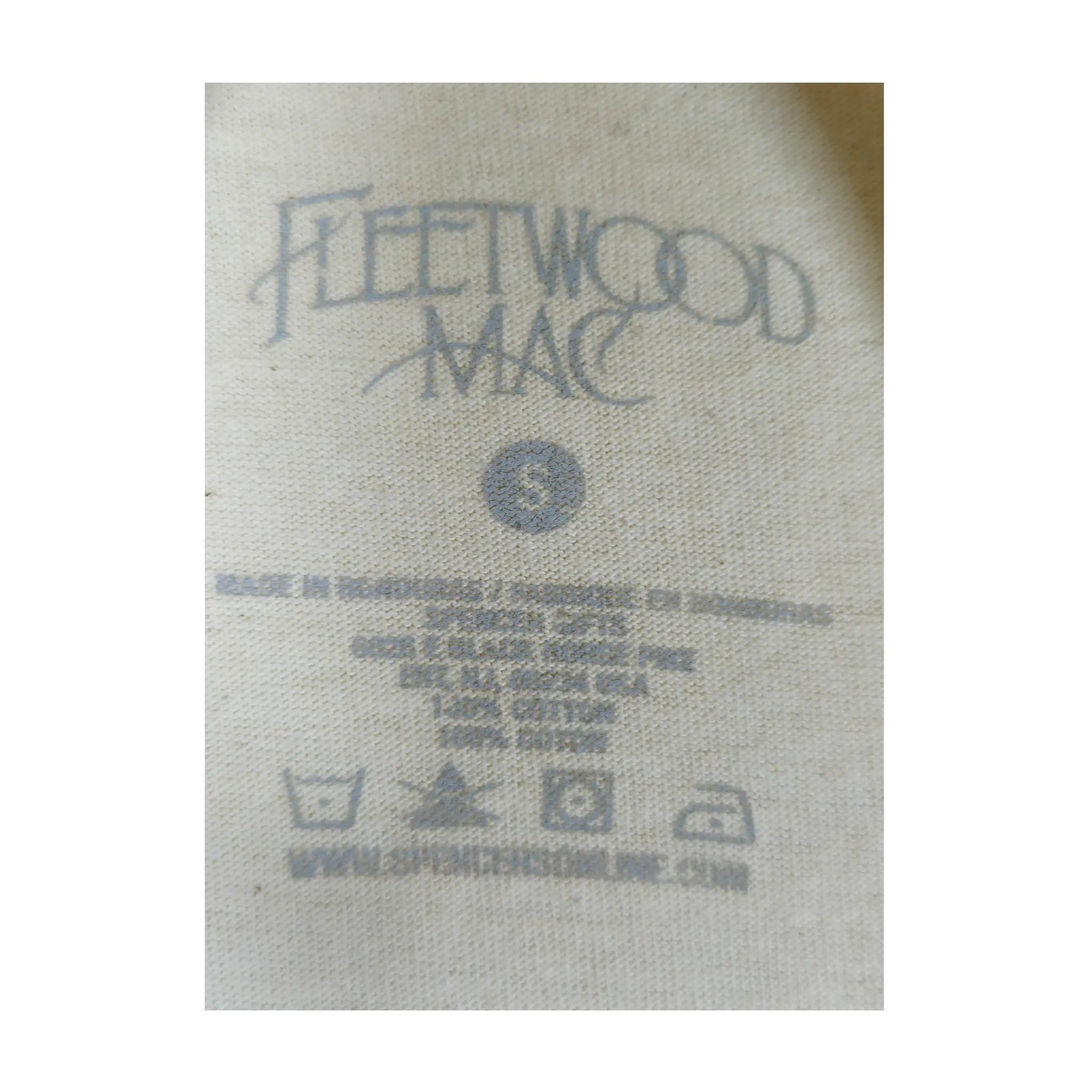 Official Fleetwood Mac "Rumours" Cream Graphic Tee