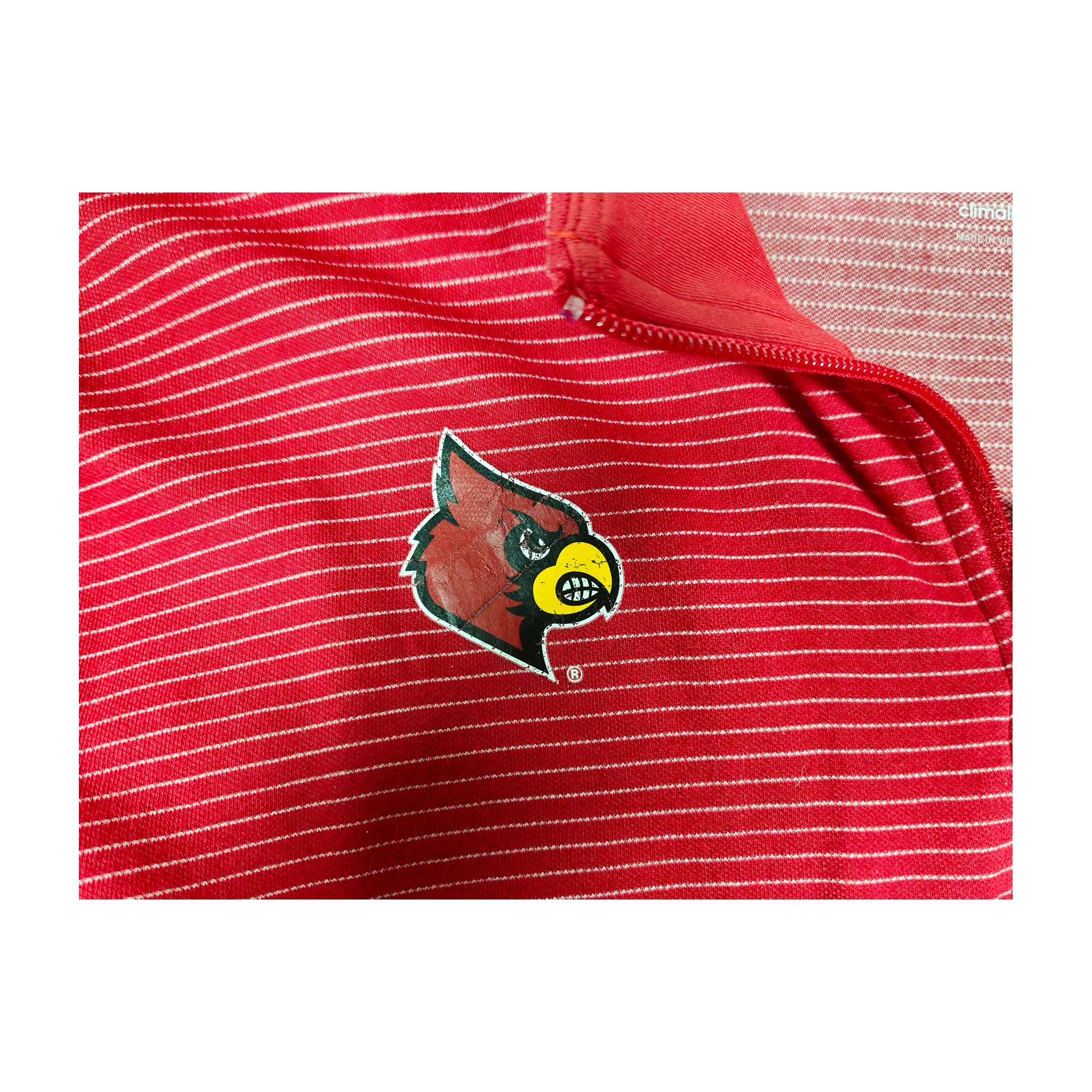 Adidas Louisville Cardinals NCAA 1/2 Zip Training Top