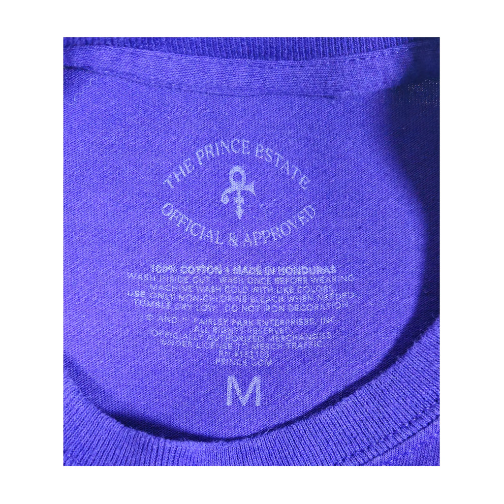Official Prince "Purple Rain" Album Cover Graphic Tee