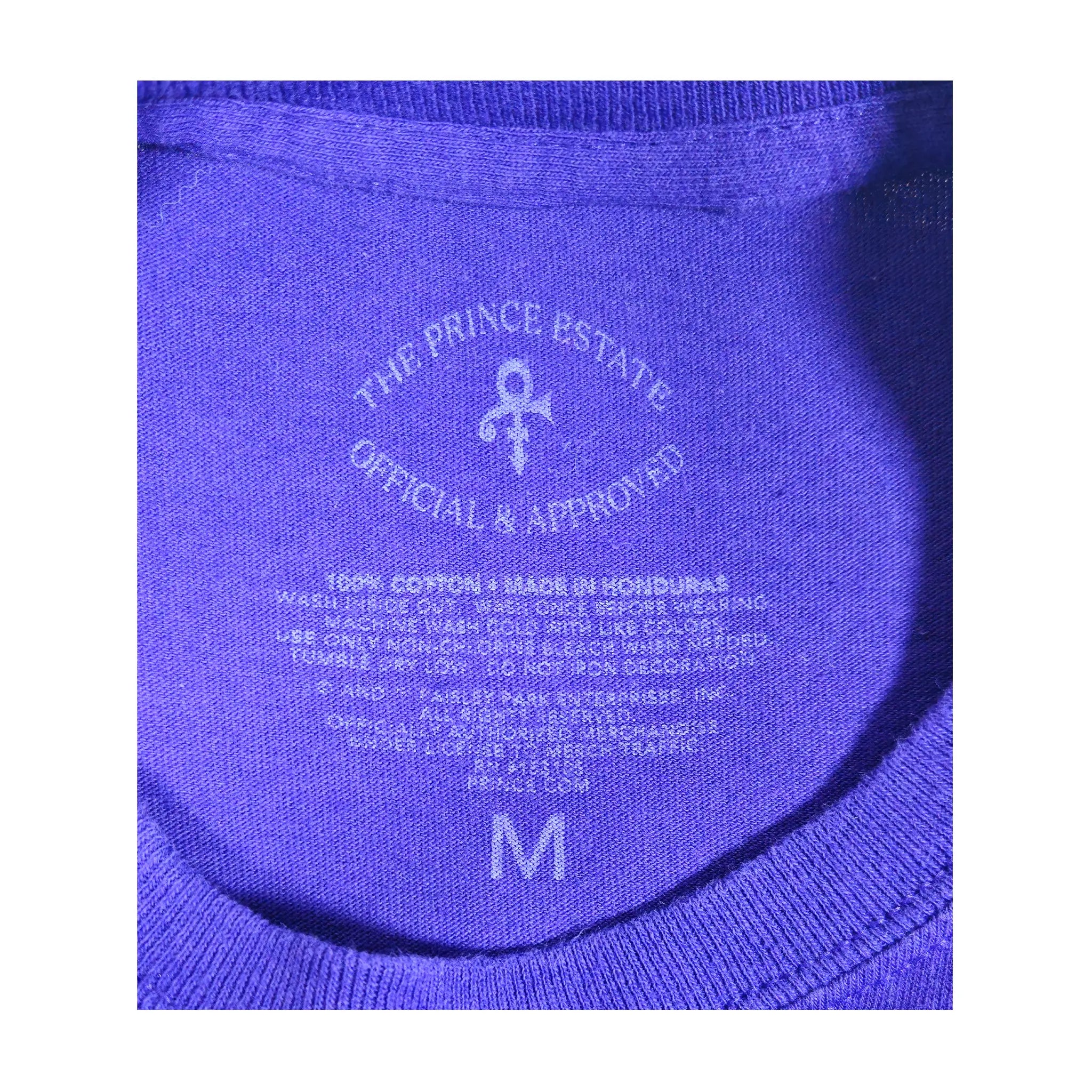 Official Prince "Purple Rain" Album Cover Graphic Tee