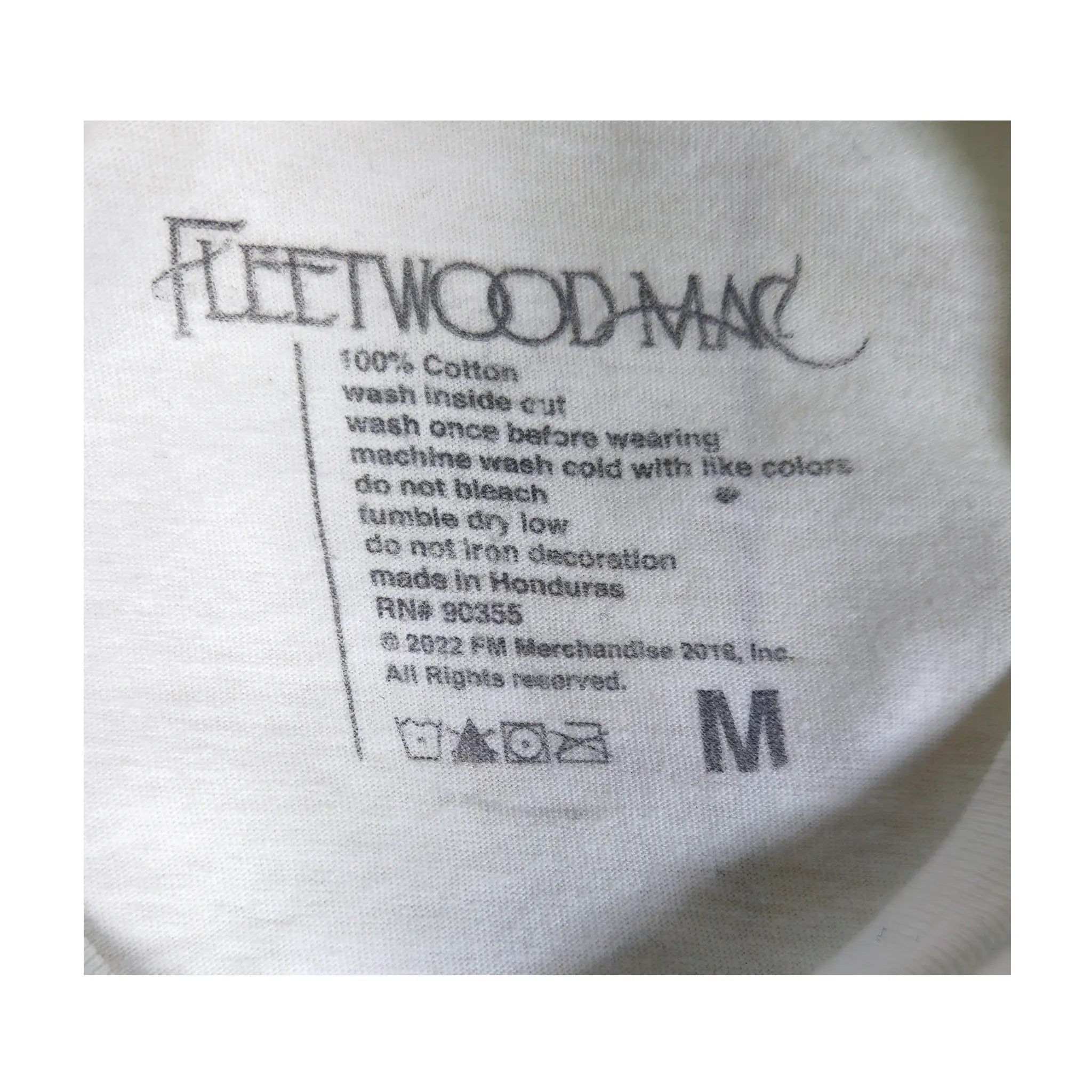 Official Fleetwood Mac "Rumours" Album Cover Graphic Tee