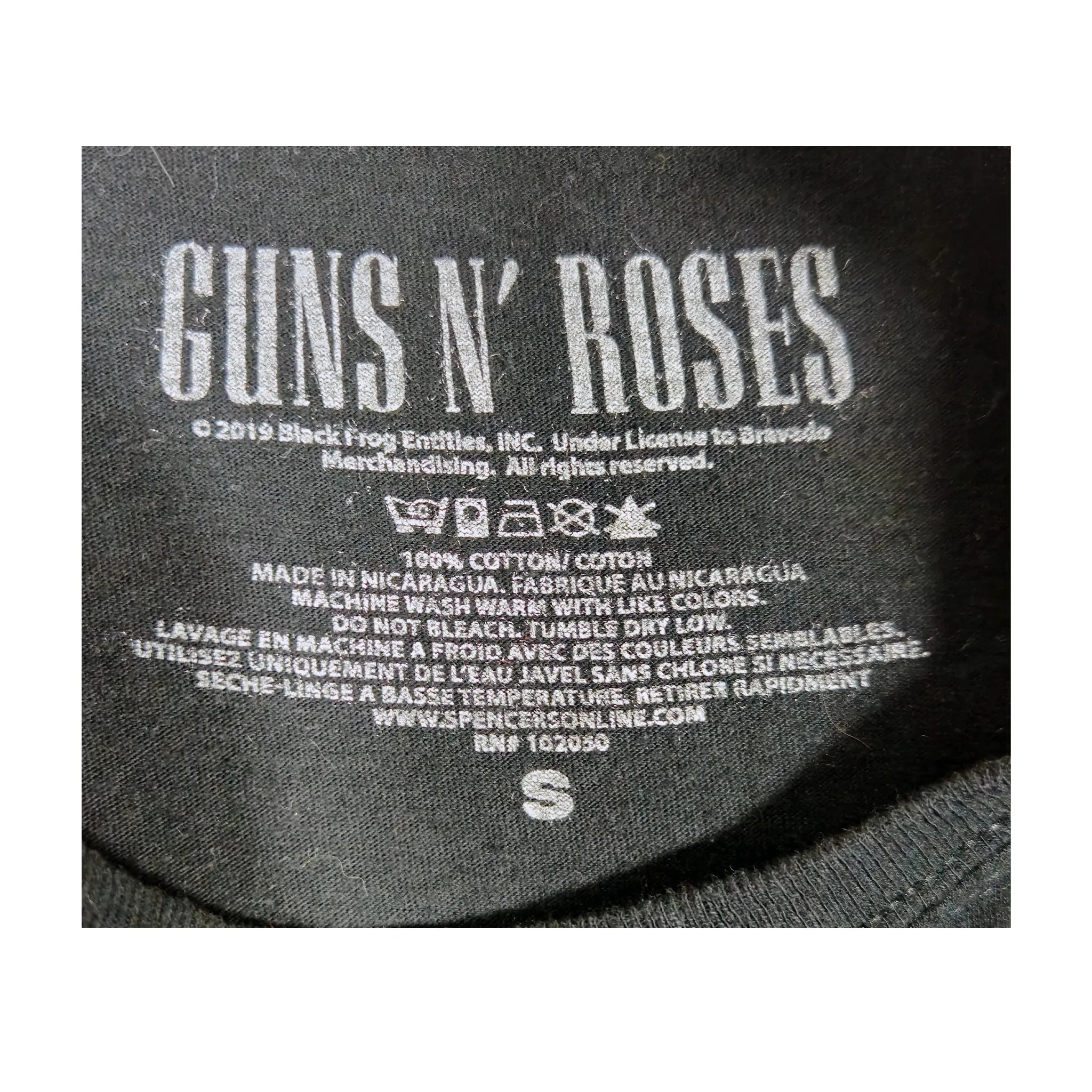 Official Guns N' Roses Skull & Roses '85 Graphic Tee