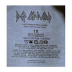 2022 Def Leppard Rock Graphic Faded T-Shirt