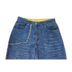 Vintage Y2K Ecko Unltd. Asymmetrical Patchwork Multi-Panel Skater Jeans